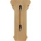 Ekena Millwork 5"W x 5 3/4"D x 10"H Medium Woodruff Wood Corbel, Red Oak CORW05X05X10WFRO - alternate 4